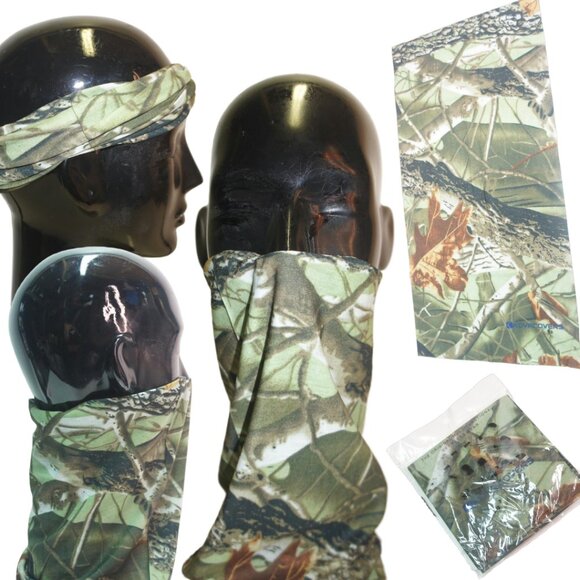 Multi Functional Head Wear - Neck Gaiter - Face Cover - Bandana - HeadBand - Picture 1 of 3